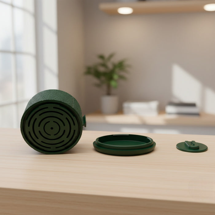 Leaf Pattern 3D Printed Wall Mounted Planter "Leaf vine"