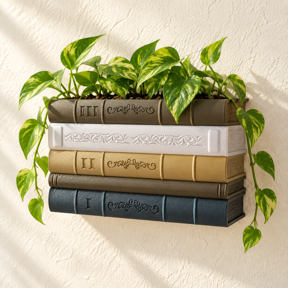 Book Planter | Orven Wall