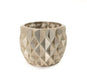 Vertical wall planter “Prizma” showing faceted design for wall planters indoor and plant wall decor
