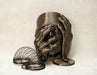 “Atlas” sculptural wall planter for indoor plants