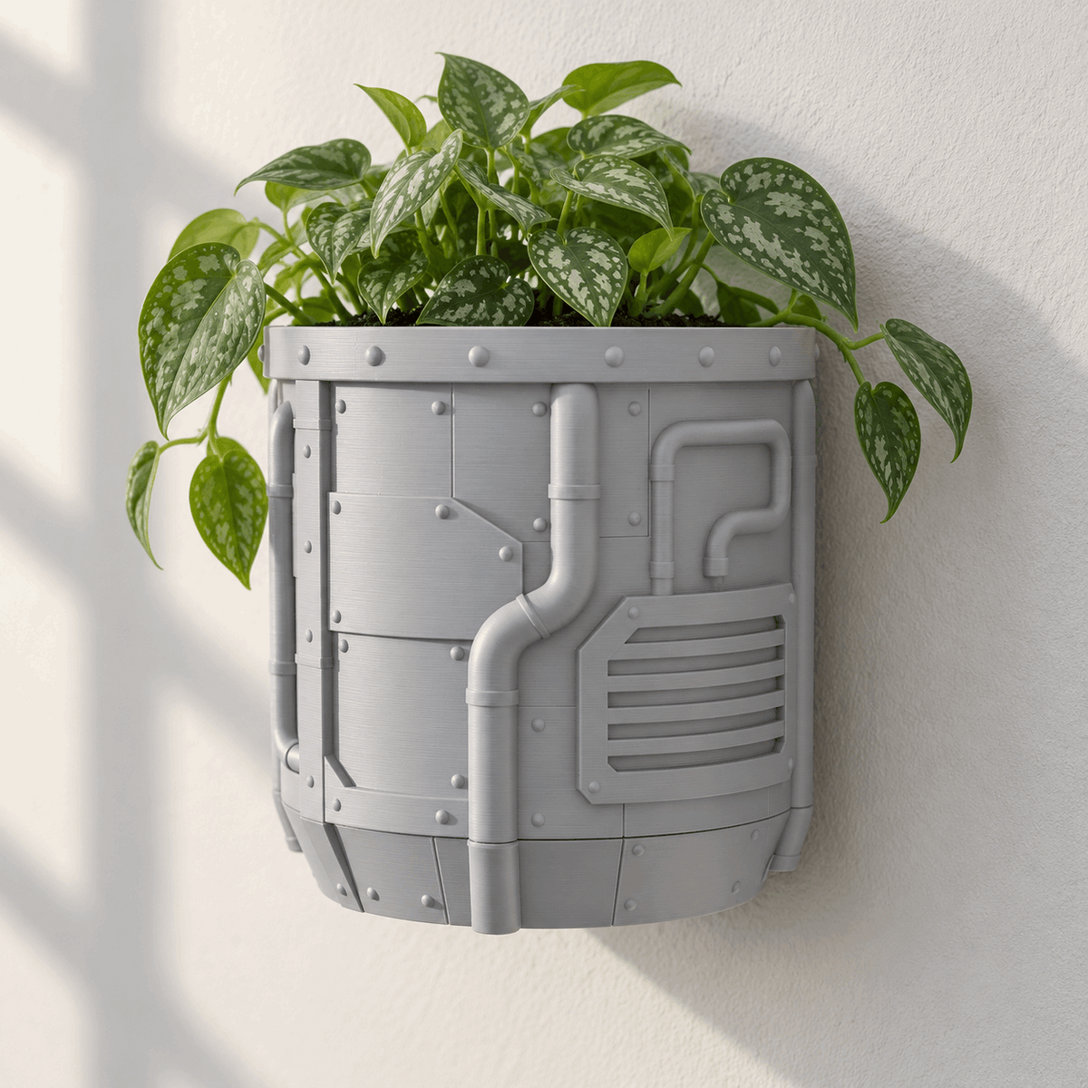Nexum Industrial Pipe Wall Planter | Plant Pot