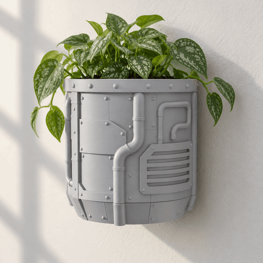 Nexum Industrial Pipe Wall Planter | Plant Pot