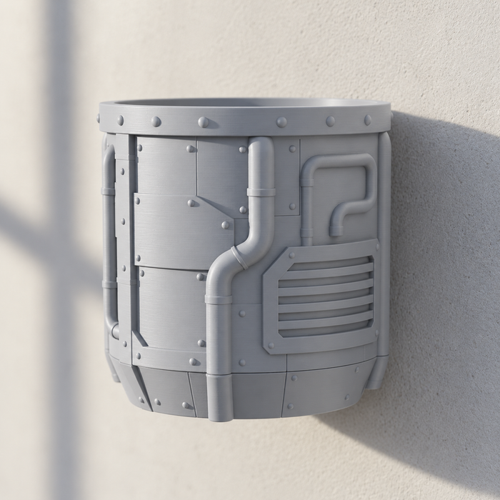 Nexum Industrial Pipe Wall Planter | Plant Pot